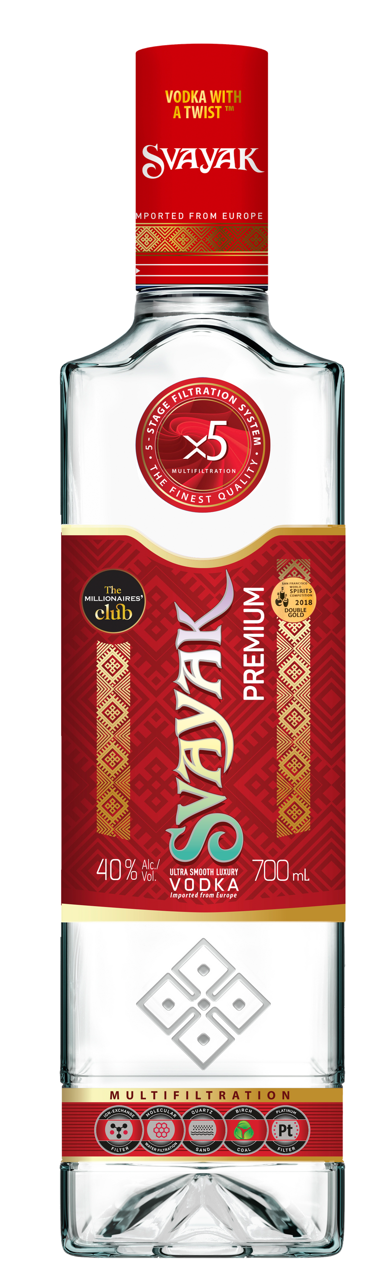 Svayak Vodka Premium 700 mL